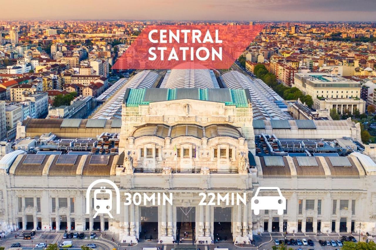 Duomo-Sesto M1 Relax Campari Wi-Fi & Netflix Apartment Sesto San Giovanni Luaran gambar