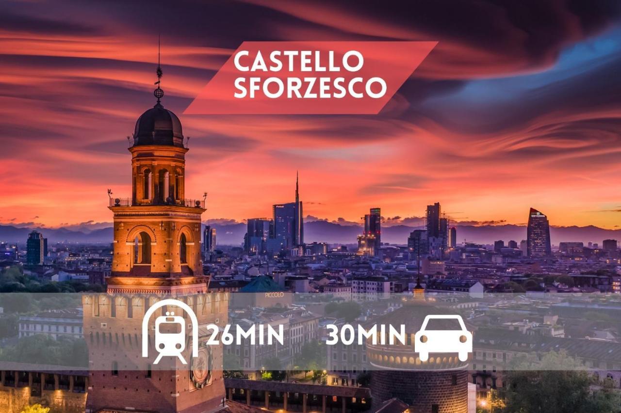Duomo-Sesto M1 Relax Campari Wi-Fi & Netflix Apartment Sesto San Giovanni Luaran gambar