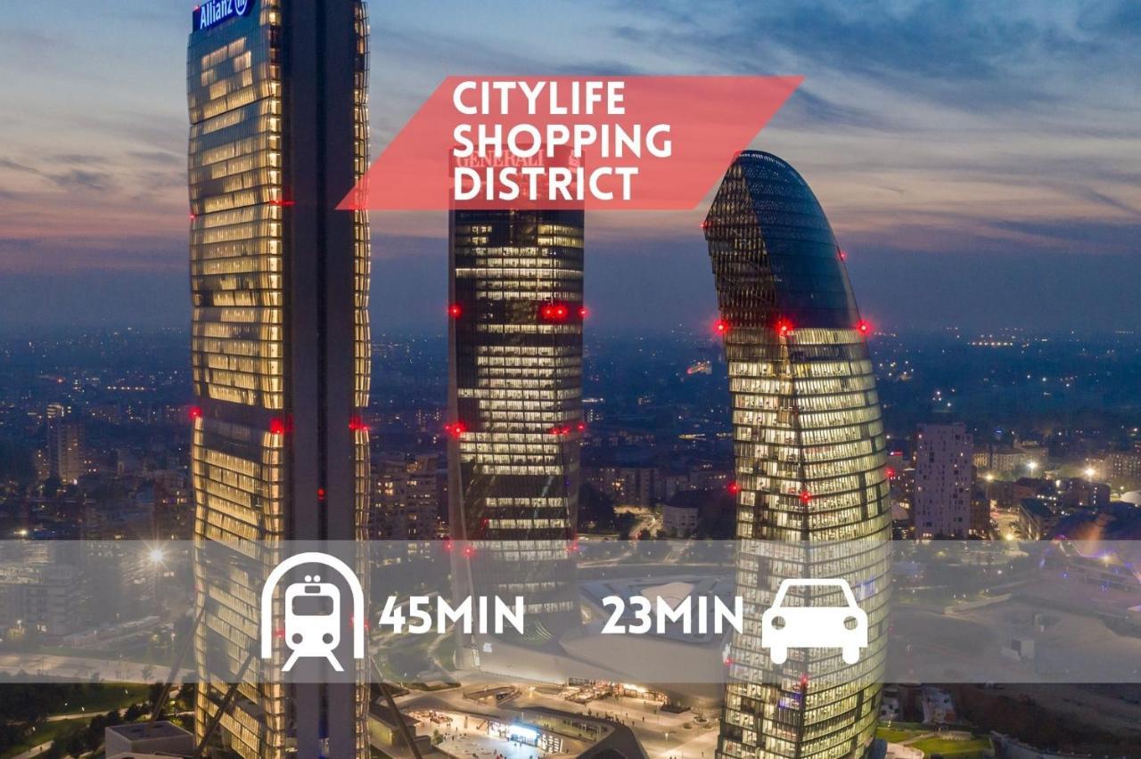 Duomo-Sesto M1 Relax Campari Wi-Fi & Netflix Apartment Sesto San Giovanni Luaran gambar